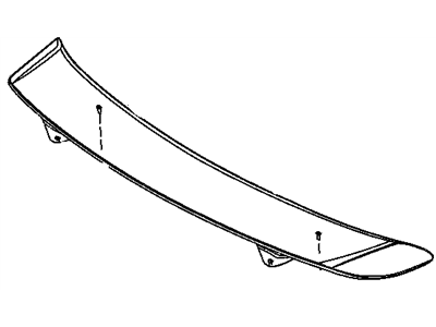 Chrysler Spoiler - WF68SW1AC
