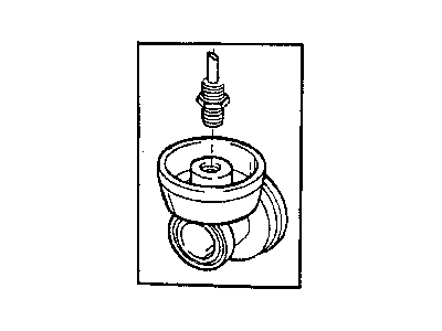 Jeep 53020080 ADAPTER, Oil Filter