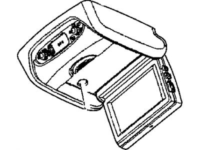 Chrysler 5093869AE HOUSING Monitor