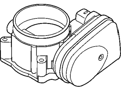 Jeep 4591847AC THROTTLE BODY