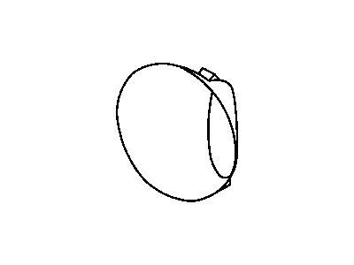 Dodge 55077238AC BEZEL Fog Lamp