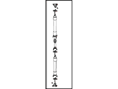 Ram 3500 Drive Shaft - 52123434AC