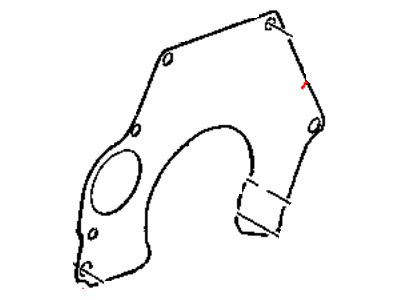 Mopar 4660925AA Cover Transaxle Rear Chain / Gear