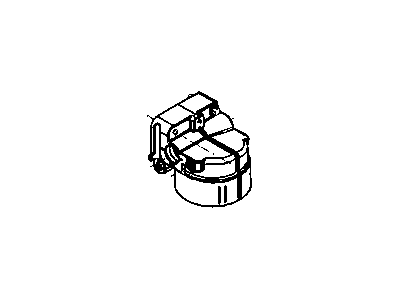 Dodge 68061633AA HOUSING Fuel Filter Consists of Shell, Filter, WIF Sensor and Drain Valve
