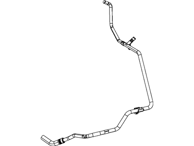 Dodge 55038125AA TUBE & HOSE HEATER RETURN