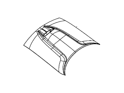 2017 Dodge Challenger Hood - 68259671AE