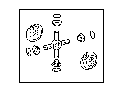 Mopar 5136150AA Shaft Differential Pinion