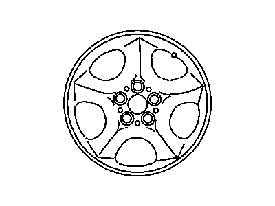 Dodge QU48PAKAA WHEEL Aluminum