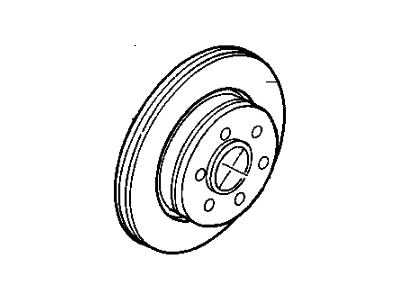 Dodge Durango Brake Disc - 2AMV7208AA