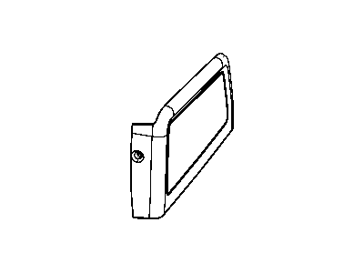 Mopar 1AW57BD5AA Side Shield, Gray, Driver Side