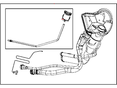 Ram 52029931AB TUBE Fuel Filler