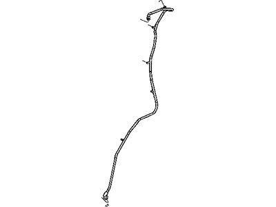 Jeep 55360181AB HOSE Sunroof Drain Rear