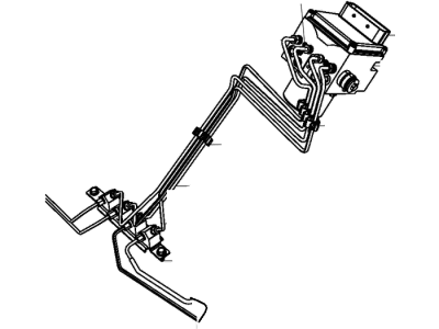 Ram 1500 Brake Line - 68258945AA