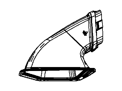 Ram 53034152AB DUCT Ambient Air