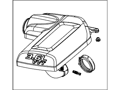 Ram 68089052AD RESONATOR Air Cleaner