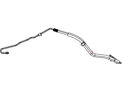 Jeep Compass Power Steering Hose - 5105788AL