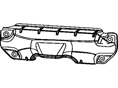 Dodge 53031706AE SHIELD Exhaust Manifold