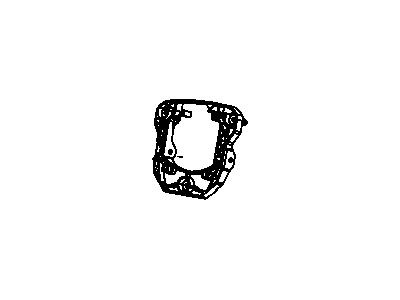 Dodge 5057523AB DAMPER Steering Wheel
