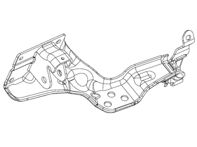 Ram 68321777AD BRACKET Engine Mount Left Side