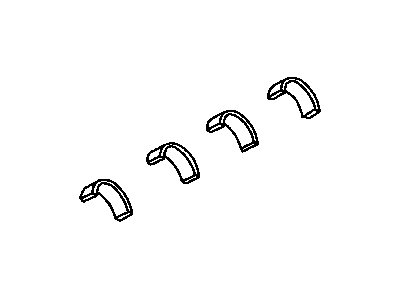 Dodge 5066735AA BEARING PACKAGE Crankshaft A Grade