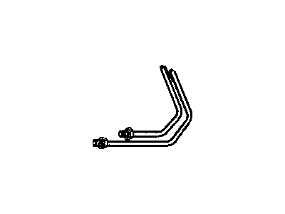 2005 Jeep Wrangler Brake Line - 52008982AG