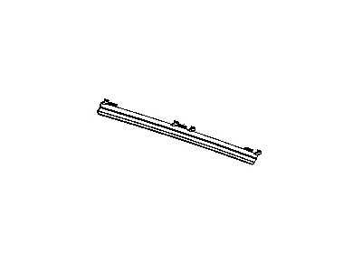 Mopar 5174607AA Side Baffle Sunroof Glass