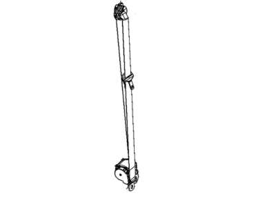 Ram 5KP981R3AC SEAT BELT Rear Outer