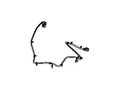 Ram 5148015AB WIRING Jumper Front Axle Disconnect