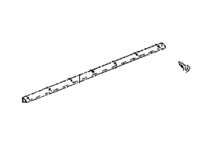 2002 Dodge Durango Door Seal - 55256707