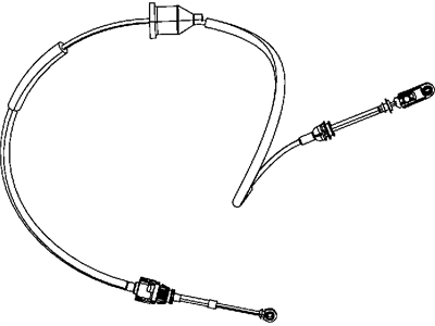 Dodge 4578074AD CABLE Gear Selector