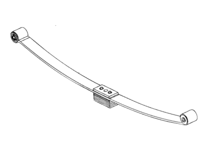 Ram Leaf Spring - 68299070AB
