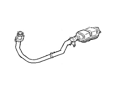 Dodge Ram Wagon Catalytic Converter - 52019268