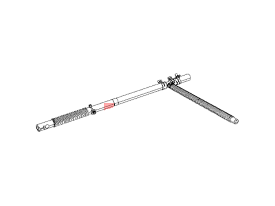 Ram Power Steering Hose - 68031853AF