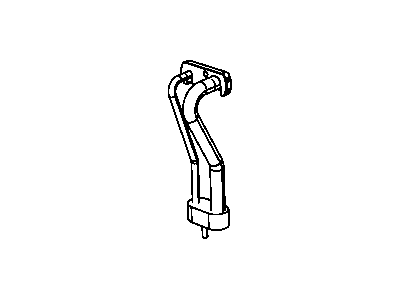 Chrysler 68046010AA TUBE Auxiliary A/C Extension Includes: O-Rings, Block