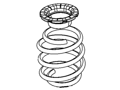 2008 Jeep Liberty Coil Springs - 68034671AA