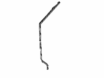 Mopar 5154274AB Tube Brake Hydraulic Control Unit To Junction Block Right