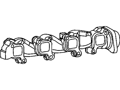 Dodge 53032198AE MANIFOLD Exhaust