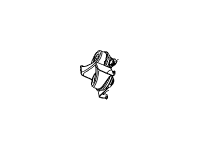 Mopar 56050166AC Horn And Bracket Dual