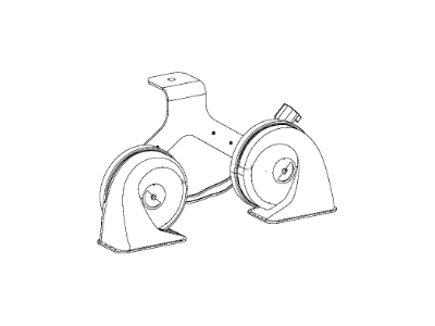 Jeep Horn - 68235295AB