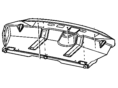 Chrysler 4628913AB SILENCER Shelf Extension