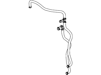 Jeep 68000976AA HOSE Heater Return
