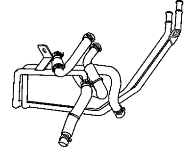 Jeep J3203739 Hose, Valve to Heater Inlet, Gas Engine, 15.9mm I.D. (serv. in 50 ft. roll)