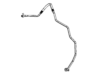 Ram 1500 A/C Hose - 68485889AA