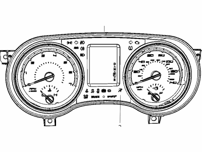 2013 Chrysler 300 Instrument Cluster - 68149017AA