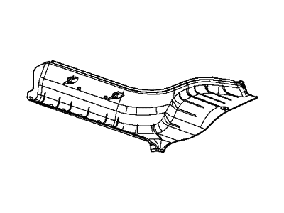 Mopar 5XG65LDMAA Panel Headliner Headliner Close Out