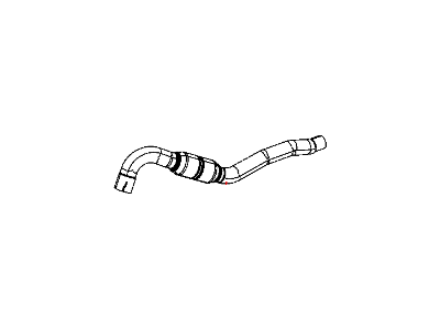 2012 Dodge Journey Exhaust Pipe - 68090621AA