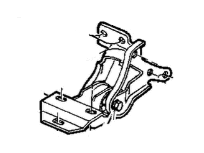 Chrysler Grand Voyager Engine Mount - 4861255AB