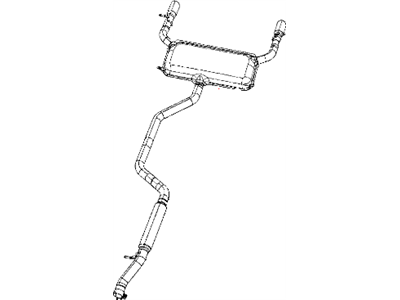 Chrysler Sebring Tail Pipe - 5085482AH