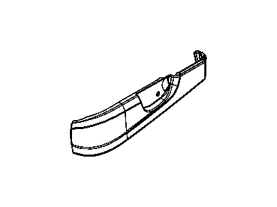 Dodge 1LM981D5AA SHIELD Seat Cushion