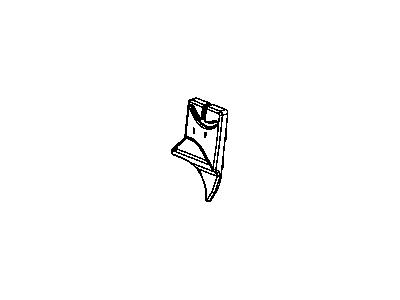 Dodge 68041475AA COVER Seat Belt